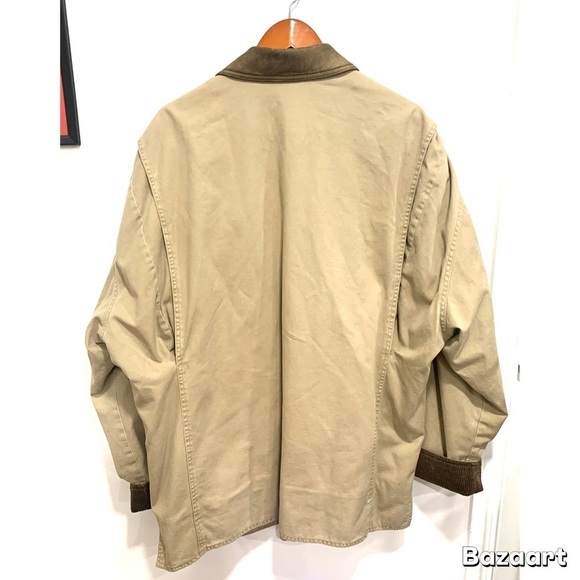 Banana Republic Vintage Field Khaki Jacket Field Jacket Sz:Large - Picture 2 of 12